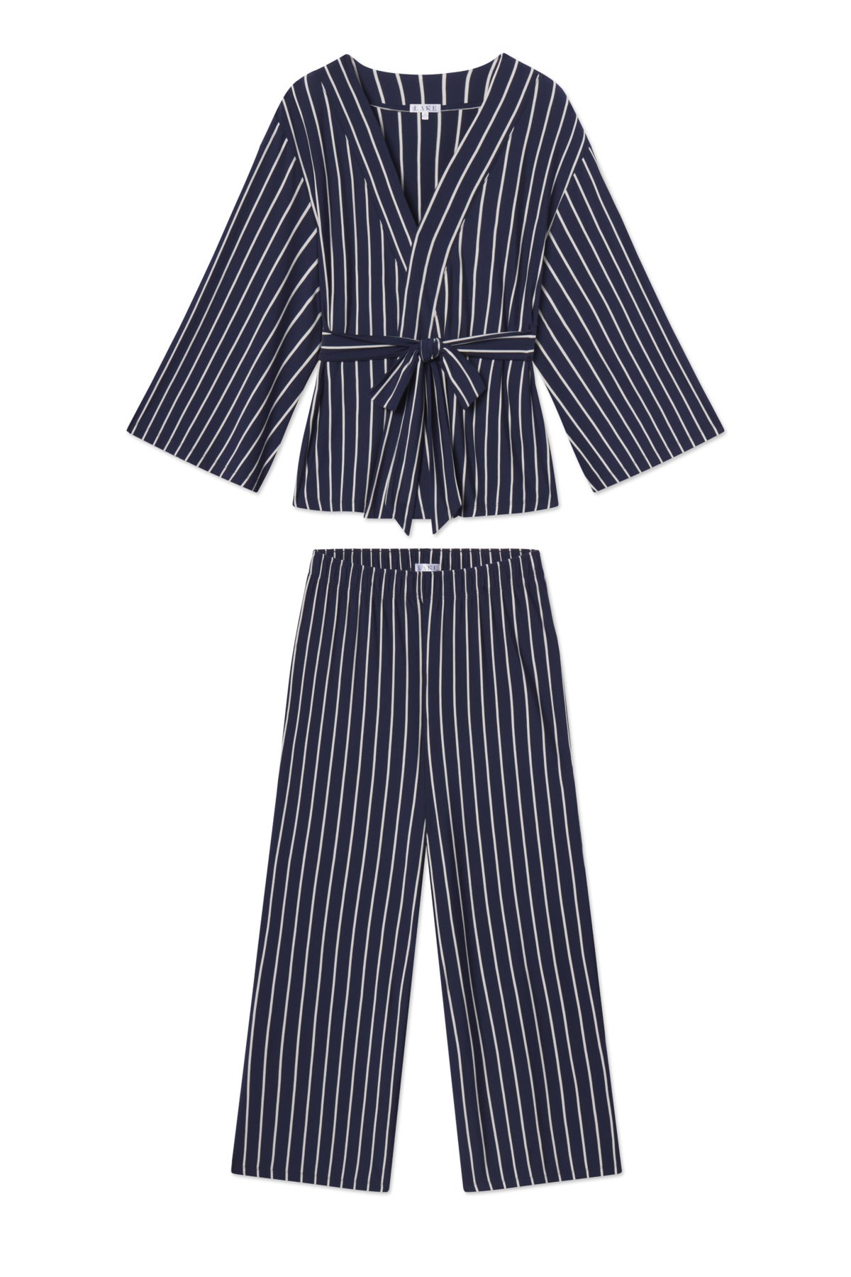 English Navy Vertical Stripe